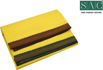 Sawariya handloom Striped, Solid Men Dhoti