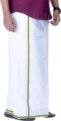 TUNI MANI Gundanju Cotton 2.0meter Solid Men Dhoti