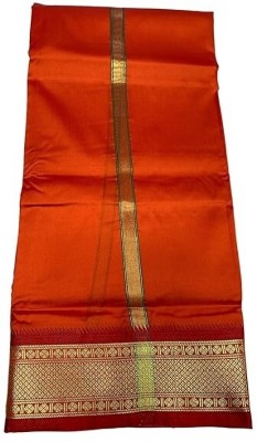 KIRAN SILK Self Design Men Dhoti