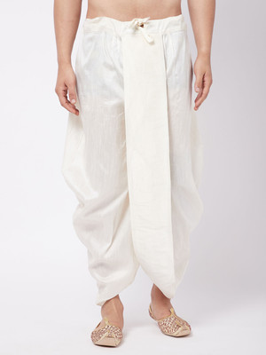 VASTRAMAY Solid Men Dhoti