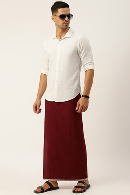 Famuzz Dhoti Solid Men Dhoti