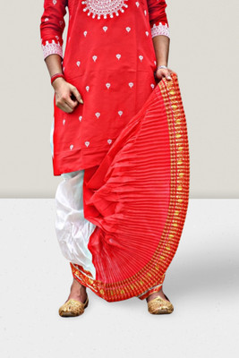 GOURI COLLECTIONS Ready To Wear Premium Quality Pant System Mayur Puchha Embellished Men Dhoti