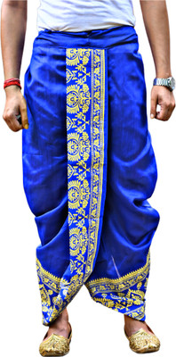 GOURI COLLECTIONS Ready To Wear Pant System Marwadi Printed Embellished Men Dhoti