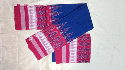 Nerale Anchu Sambhalpuri blue handloom Solid Men Dhoti