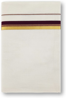 Chithra Fabrics CF - 142 | 4.00 Meter | 1 inch | Special Process Solid Men Dhoti