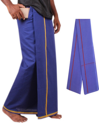 Prakasam Cotton Solid Men Dhoti