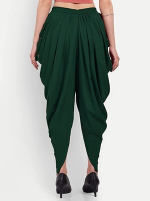 SK Creation Women's Solid Rayon DhotI/Patiala Pants Stylish & Comfortable for Every Occasion Solid Women Dhoti