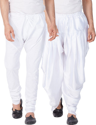 VASTRAMAY Solid Men Dhoti