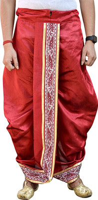 GOURI COLLECTIONS Ready To Wear Pant System PREMIUM QUALITY Marwadi Embellished Men Dhoti