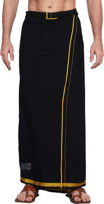 GOWRI TEX Solid Men Dhoti