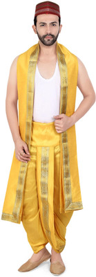 PRIYAKANT SAFAWALA Men Dhoti Dupatta Set