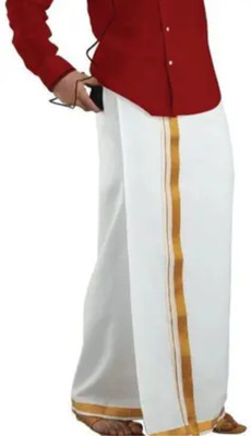 Gugaliya Solid Men Dhoti