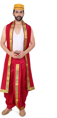 PRIYAKANT SAFAWALA Men Dhoti Dupatta Set