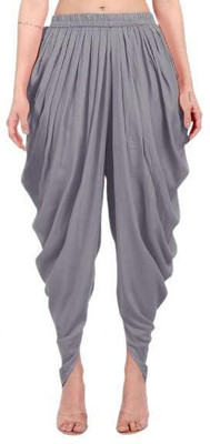 pk creation Women's Solid Rayon Dhoti Pants - Stylish & Comfortable for All Occasions Solid Women Dhoti