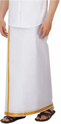 thiru Festival dhoti Solid Men Dhoti