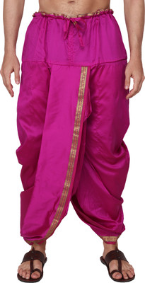 RAMESHWARAM FABRICS Readymade Dhoti Pant with Dupatta , Pocket Dhoti , Suitable with Kurta Men Dhoti