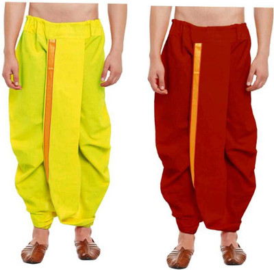 DIAMOND CLUTSER dhoti for men Self Design Men Dhoti