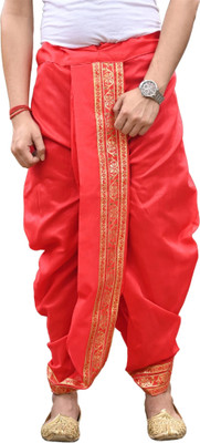 GOURI COLLECTIONS Ready To Wear Pant System With Adjustable Drawstring PREMIUM QUALITY Marwadi Embellished Men Dhoti