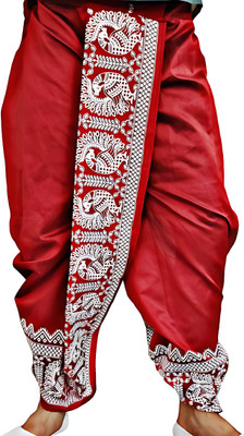 Sumit online printed Self Design Men Dhoti