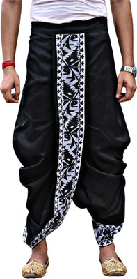 GOURI COLLECTIONS Ready To Wear Premium Quality Pant System JAMDANI BORDER Embellished Men Dhoti