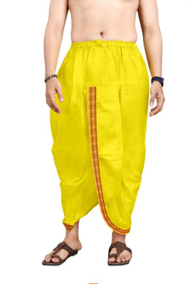 click n buy Solid Men Dhoti
