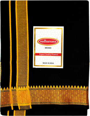 sudharsana Fancy Dhoti Solid Men Dhoti