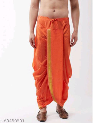 TRUST OUS Solid Men Dhoti