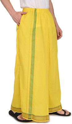 GOWRI TEX Woven Men Dhoti