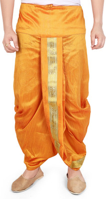 PRIYAKANT SAFAWALA MANGO SINGLE DHOTI Solid Men Dhoti