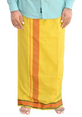 TUNI MANI 1.90Mtr Single Dhoti Woven Men Dhoti