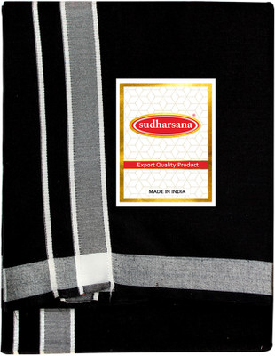 sudharsana Solid Men Dhoti