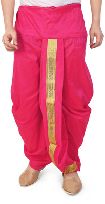 PRIYAKANT SAFAWALA RANI SINGLE DHOTI Solid Men Dhoti