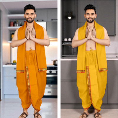 OS RAINWEAR Solid Men Dhoti