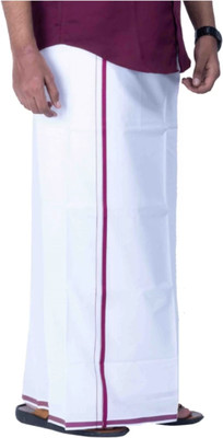 JUPALAW TRENDY & TRADITIONAL COTTON dhoti/LUNGI Solid, Striped Men Dhoti