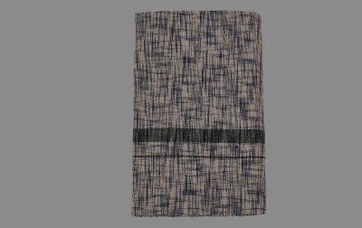 Shyam handloom Premium quality Men's Black Khadi print Khadi cotton lungi Solid, Striped, Self Design Men Dhoti