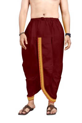 click n buy Solid Men Dhoti