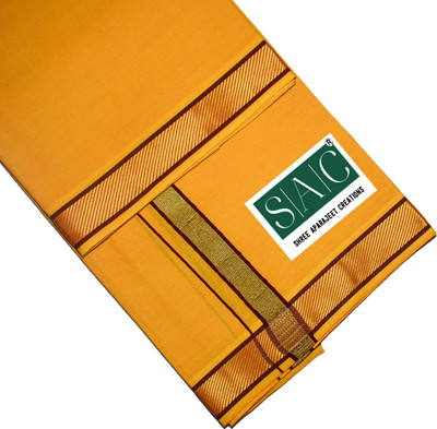 Sawariya handloom Striped, Solid Men Dhoti