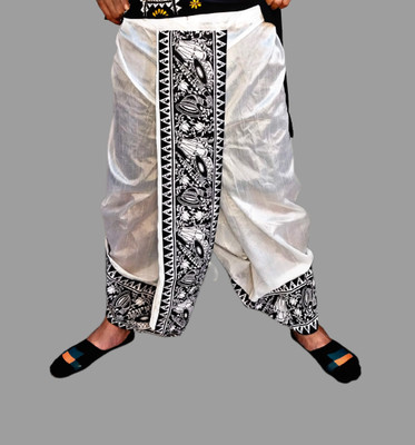 Sumit online printed Self Design Men Dhoti