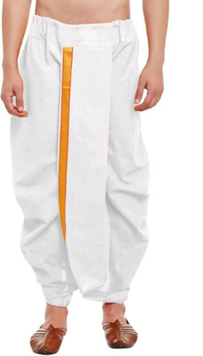 MANVIK MAHARAJ DHOTI Solid Men Dhoti