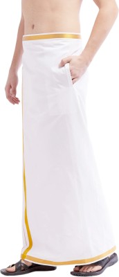 TUNI MANI Velcro Pocket Dhoti Solid Men Dhoti