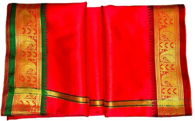 SareeAnd joddhotihouse Dhoti and Dupatta (Angvastram, Stole) Self Design, Solid Men Dhoti