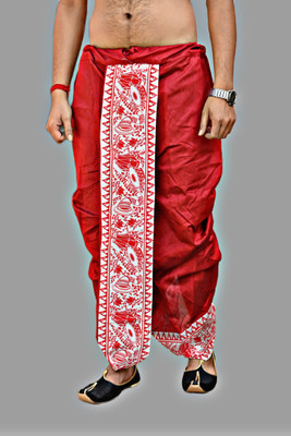 AMIT ONLINE Print Combination Printed Men Dhoti