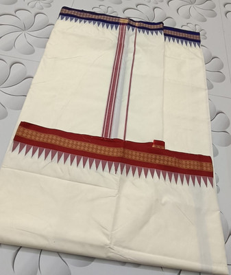 Saree Destination Dhoti Joda Solid Men Dhoti