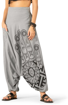 The Veshti Company Printed Cotton Women Harem Pants