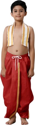 CRYSTAL REVENUE Traditional Boys Dhoti Striped Baby Boys Dhoti