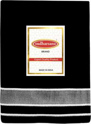 sudharsana Plain Dhoti Self Design Men Dhoti
