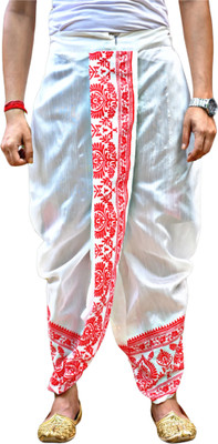 GOURI COLLECTIONS Ready To Wear Pant System Marwadi Printed Embellished Men Dhoti