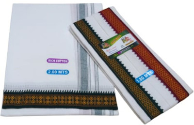 Mps cotton cool Solid Men Dhoti