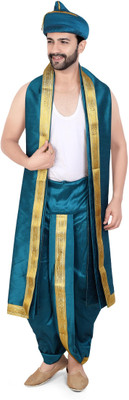 PRIYAKANT SAFAWALA MORPIECE PUNERI 40 DHOTI SET Solid Men Dhoti