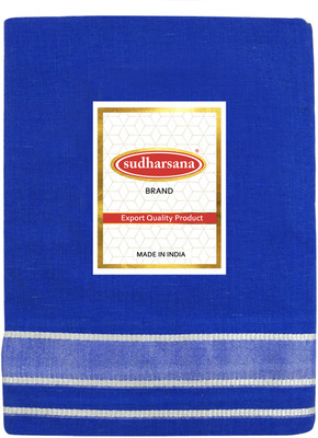 sudharsana Plain Dhoti Self Design Men Dhoti